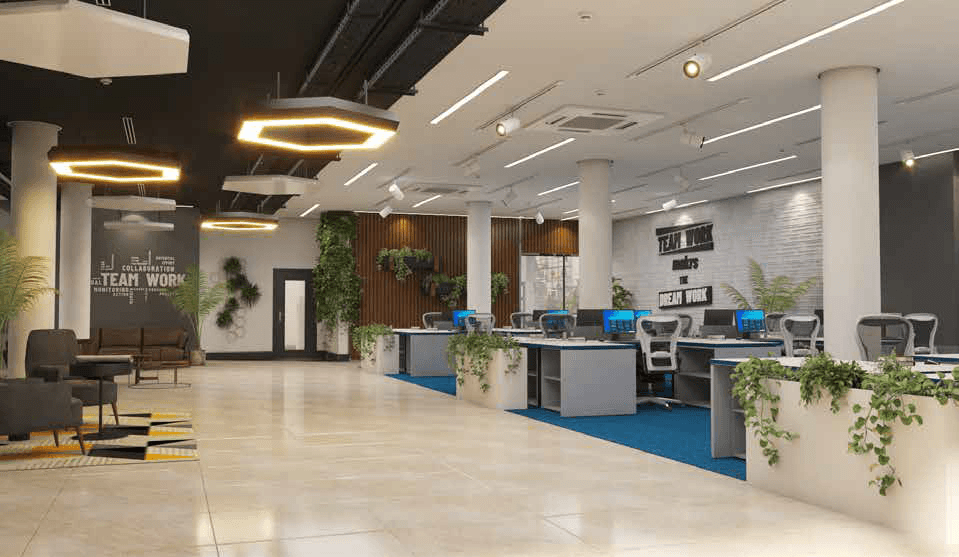 CTCL grand reception lobby interior
